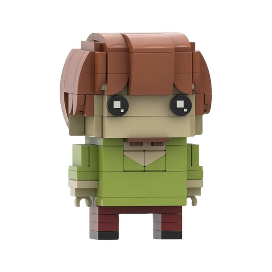 shaggy rogers brickheadz building set | scooby doo moc | 146 pcs - 1