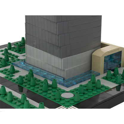 Shanghai Tower Megatall Building Kit | 1/650 Scale LEGO-Compatible MOC - 5
