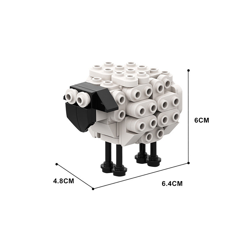 sheep building set | moc-107355 - 4