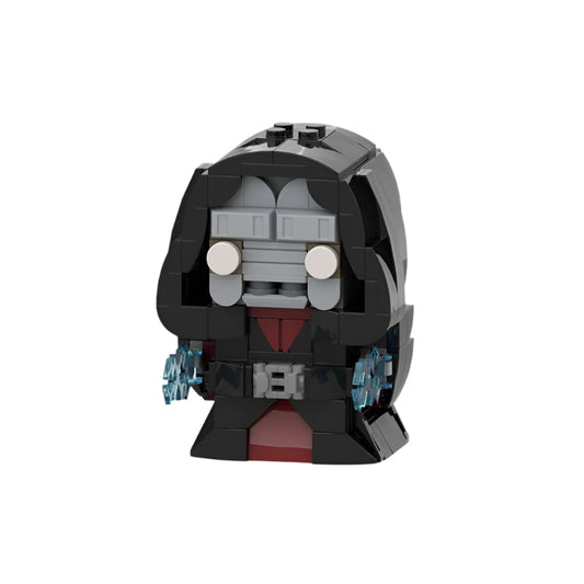 sheev palpatine brickheadz building set | star wars | lego-compatible - 1