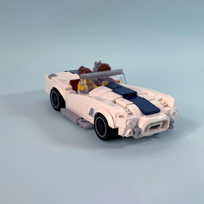 shelby cobra 427 building set | moc-76017 - 1