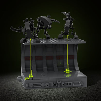 shelf diorama moc building set | aliens | moc-74492 - 1