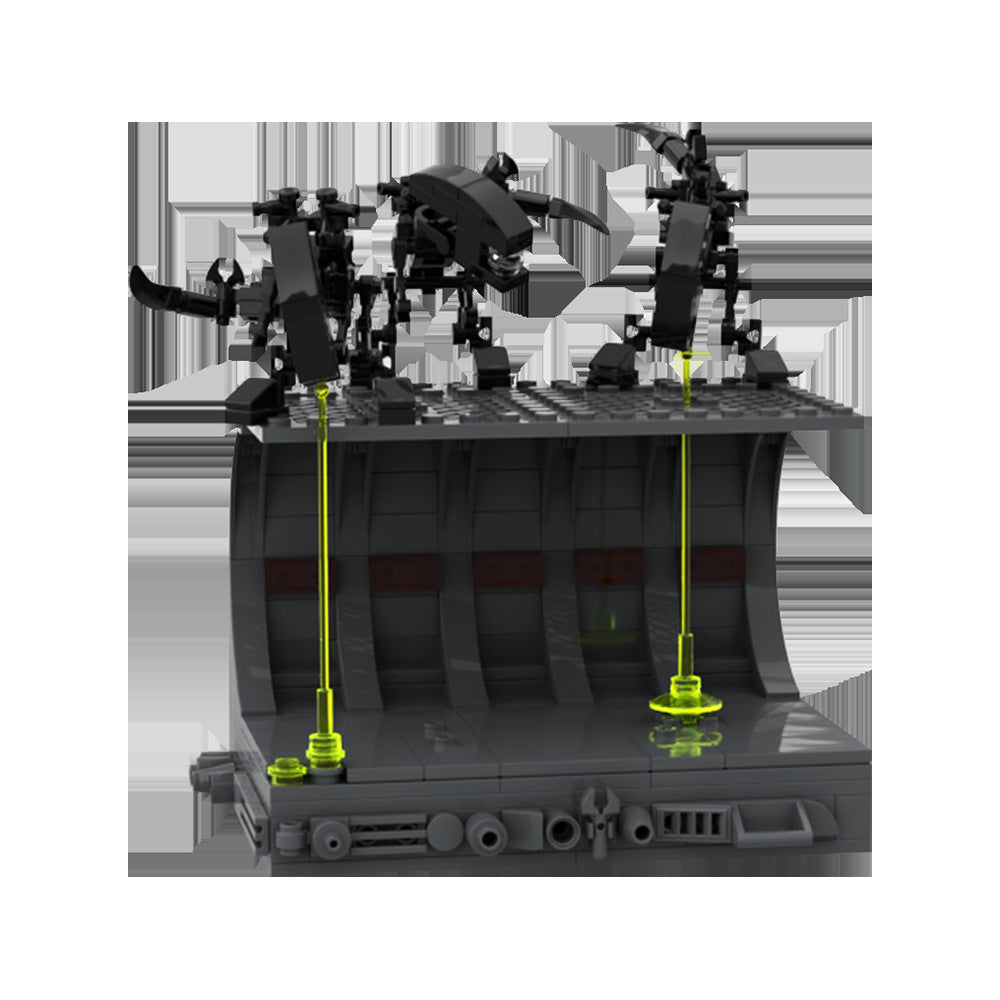 shelf diorama moc building set | aliens | moc-74492 - 3