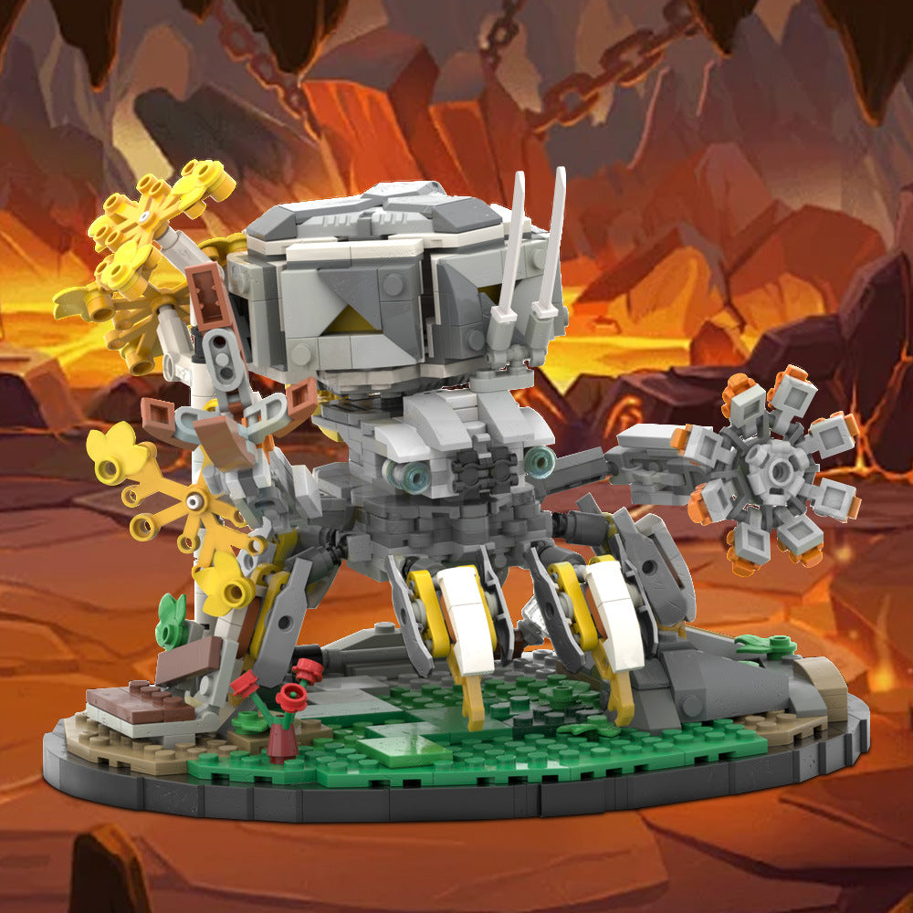 shellwalker with base building set | horizon zero dawn | moc-220344 - 1