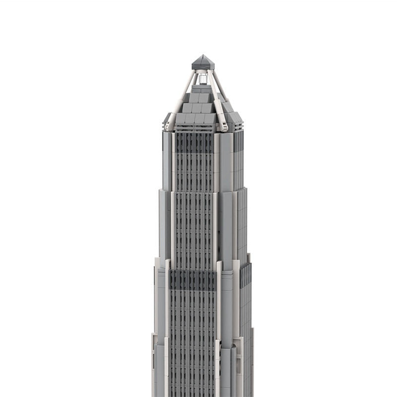Shenzhen Finance Center Building Kit | 1:800 Scale LEGO-Compatible MOC - 3