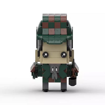 Sherlock Holmes Cube Character MOC Building Kit | Detective Figure Model - 1