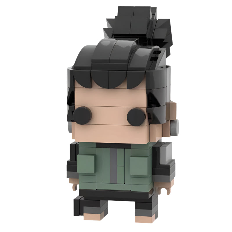 shikamaru brickheadz building set | lego compatible naruto moc - 1