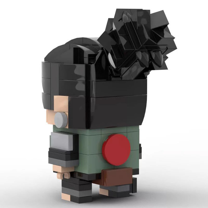 shikamaru brickheadz building set | lego compatible naruto moc - 2