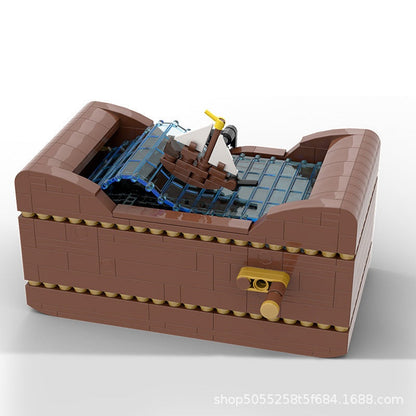Ship at Sea MOC Maritime Vessel Building Kit - 3