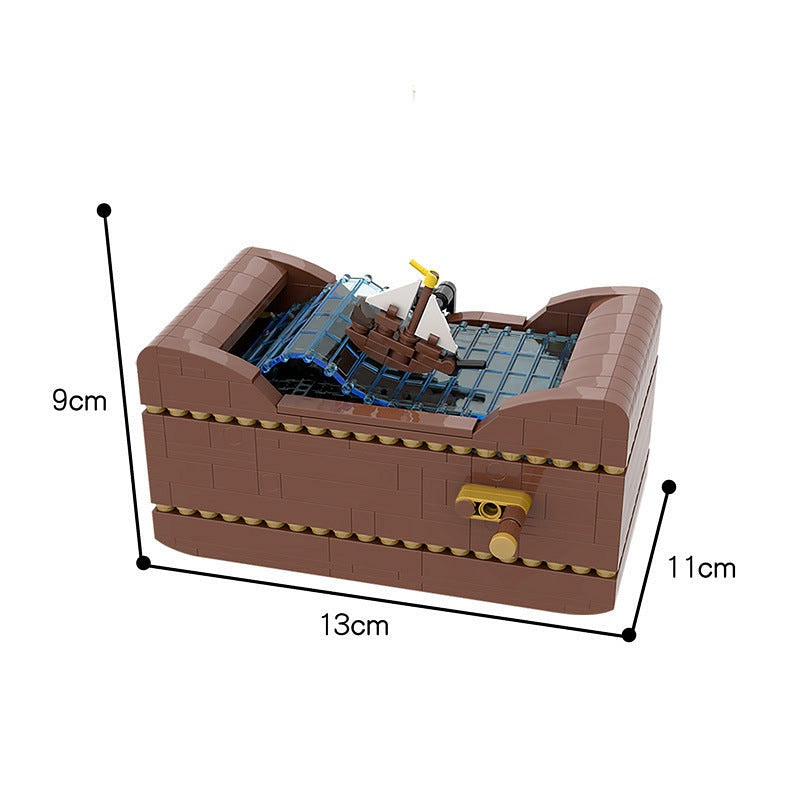 Ship at Sea MOC Maritime Vessel Building Kit - 4