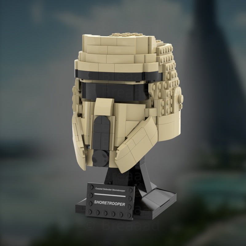 shoretrooper helmet building set | star wars | moc-88402 - 1