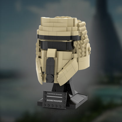 shoretrooper helmet building set | star wars | moc-88402 - 1