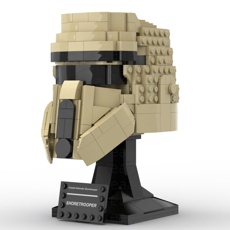 shoretrooper helmet building set | star wars | moc-88402 - 4