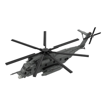 sikorsky mh-53 pave low helicopter building set | 1/35 scale | moc-134252 - 1