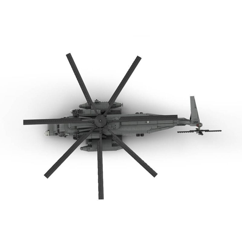 sikorsky mh-53 pave low helicopter building set | 1/35 scale | moc-134252 - 3