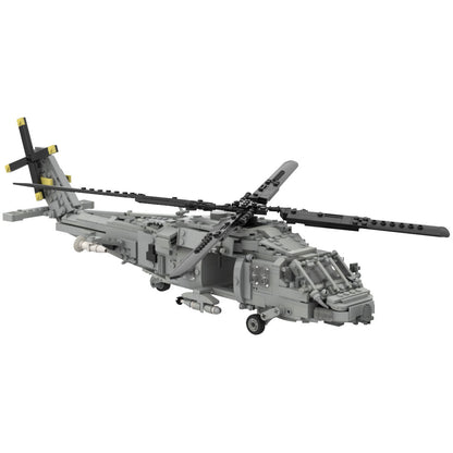 sikorsky sh-60 seahawk building set | moc-199069 - 3