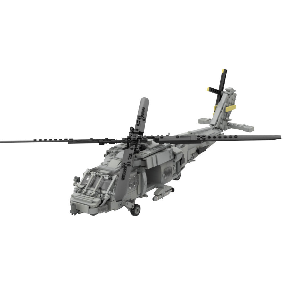 sikorsky sh-60 seahawk building set | moc-199069 - 5