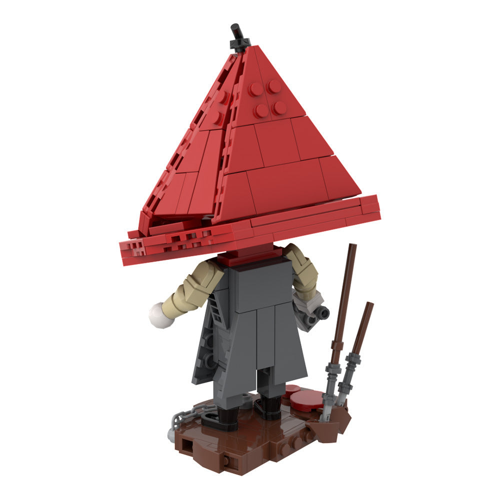silent hill brickheadz building set moc | pyramid head - 4