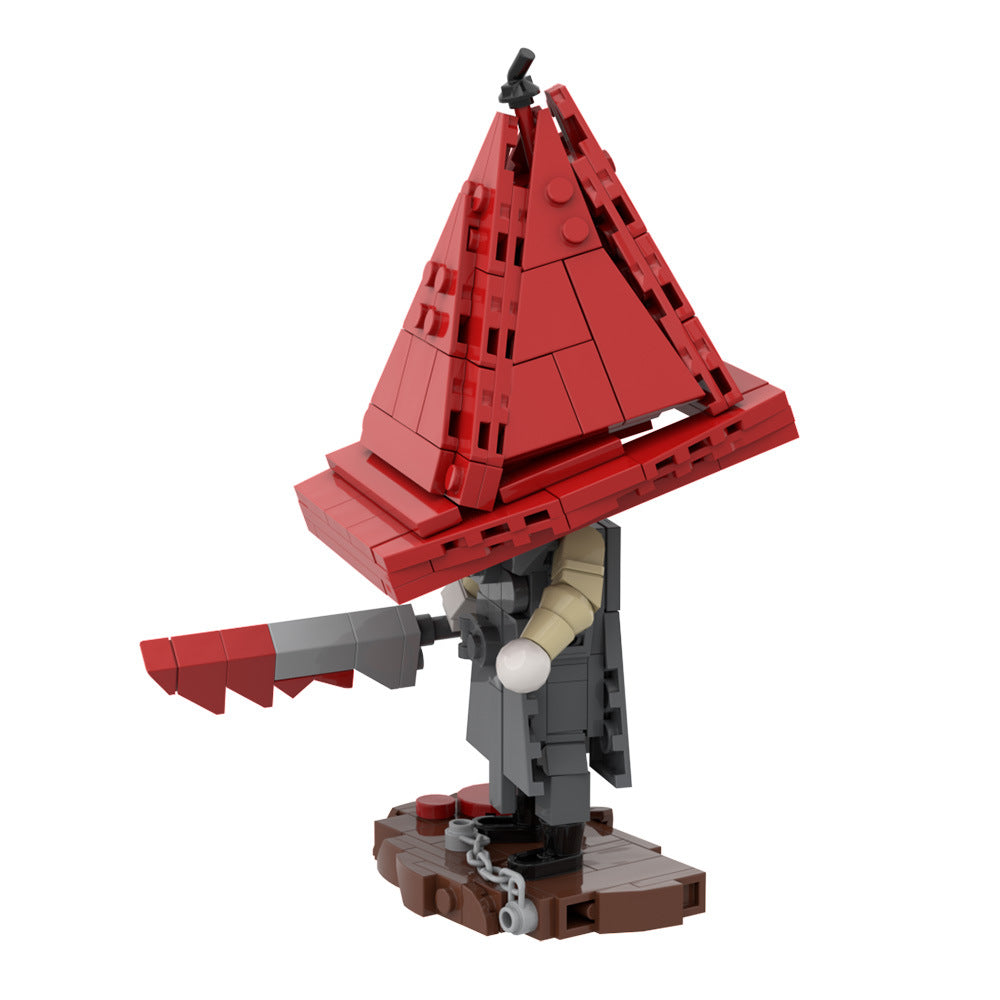 silent hill brickheadz building set moc | pyramid head - 5