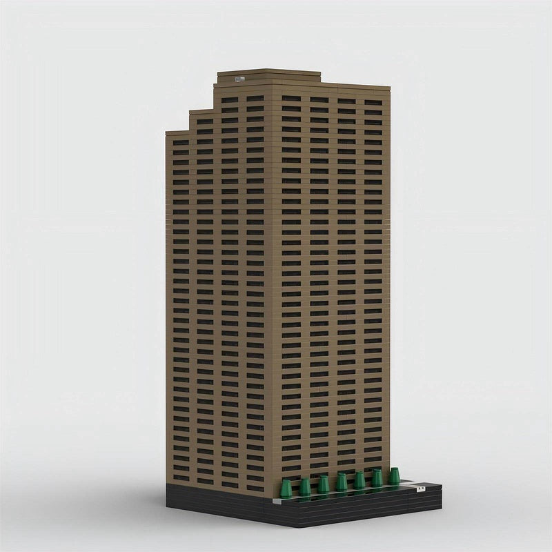 Simmons Tower Little Rock Arkansas Building Kit | LEGO-Compatible MOC - 2
