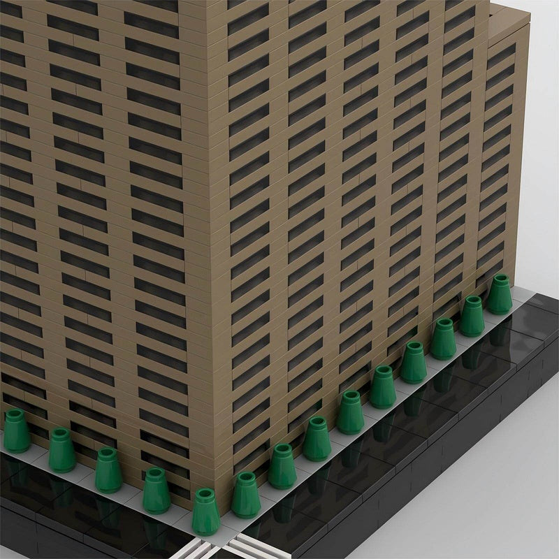 Simmons Tower Little Rock Arkansas Building Kit | LEGO-Compatible MOC - 6