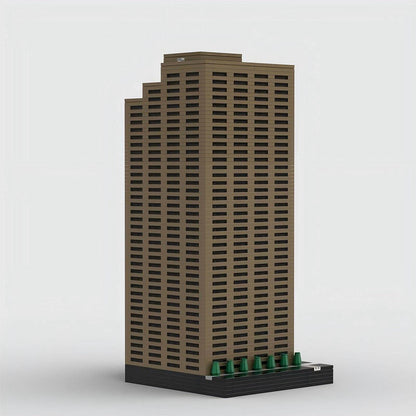 Simmons Tower Little Rock MOC Skyscraper Building Kit - 3