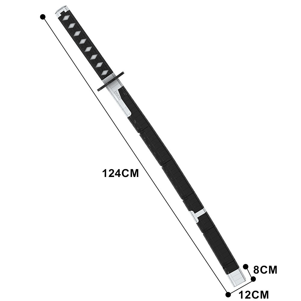 Simple Katana Building Kit | LEGO-Compatible MOC - 5