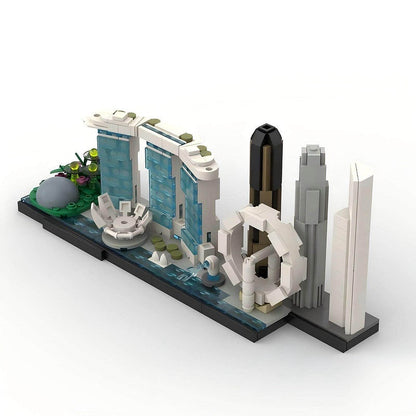 Singapore Skyline MOC Building Kit - 2