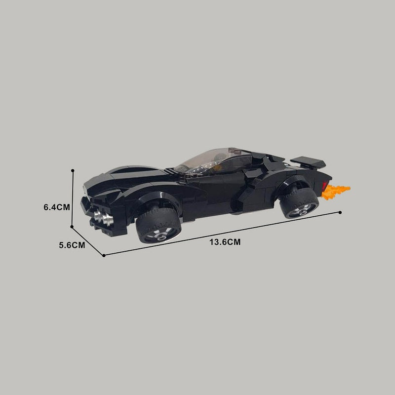 Single Seater Hovercar MOC Building Kit | Futuristic Vehicle Model - 5