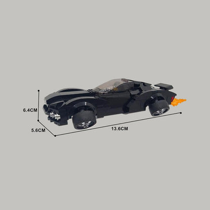 Single Seater Hovercar MOC Building Kit | Futuristic Vehicle Model - 5