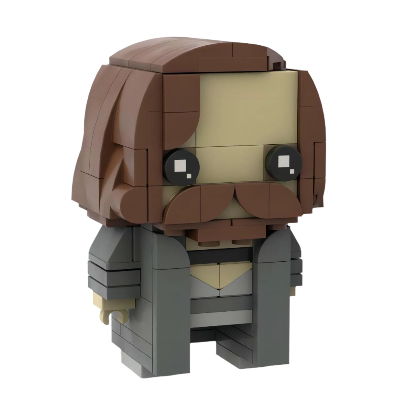 sirius black brickheadz moc | harry potter | compatible with lego - 1