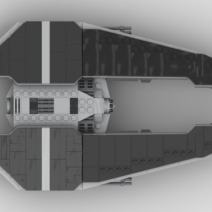 sith fury-class interceptor building set | star wars | moc-132463 - 3