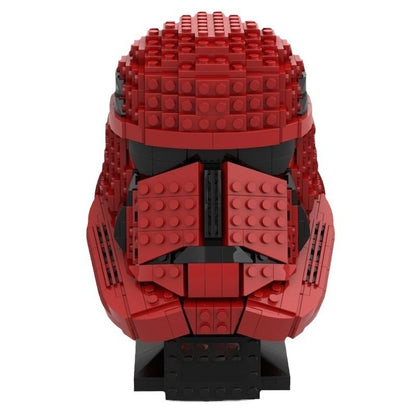 sith trooper helmet building set | star wars | moc-92823 - 2