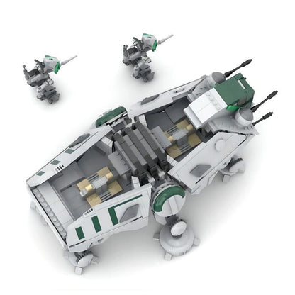 Six-Leg Tactical Combat Walker Military Building Kit | LEGO-Compatible MOC - 3