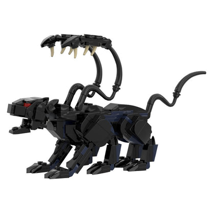 Six-Legged Panther Monster Building Kit | LEGO-Compatible MOC - 2