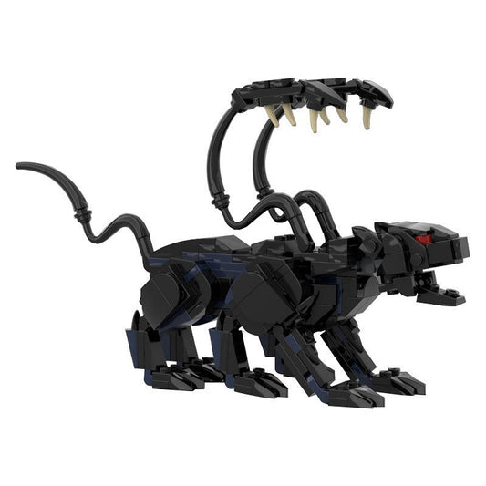 Six-Legged Panther Monster MOC Building Kit | Fantasy Creature Model - 1