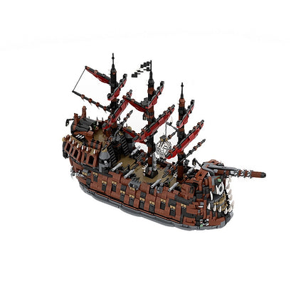 Skeletal Pirate Warship MOC Building Kit - 1