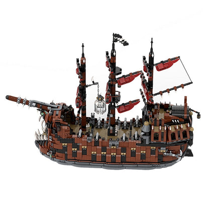 Skeletal Pirate Warship MOC Building Kit - 5