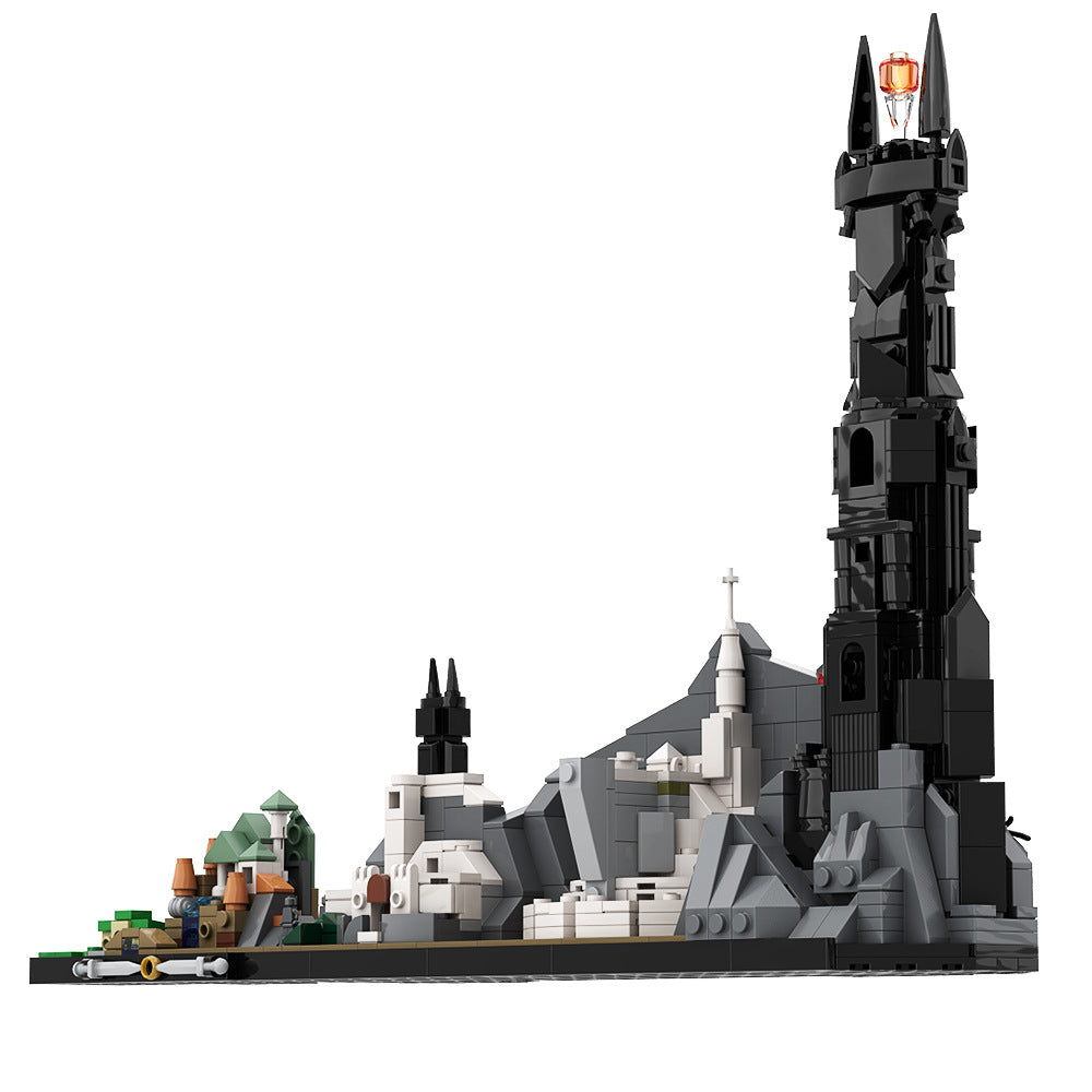 skylines moc building set | lord of the rings - 2