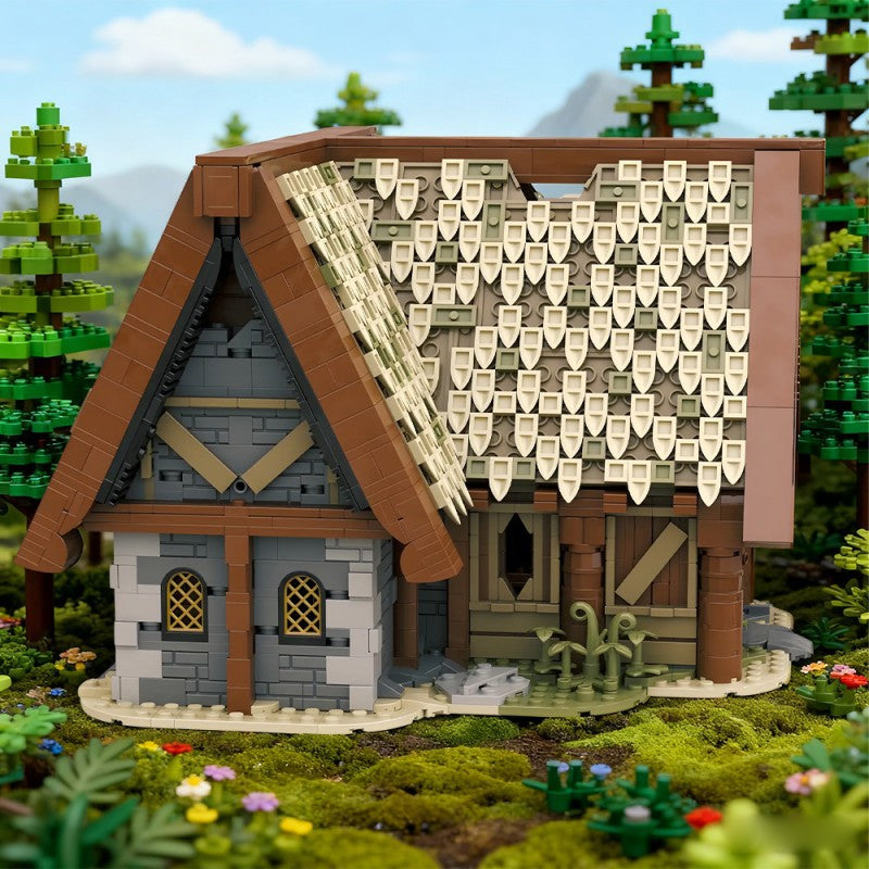 skyrim whiterun breezehome house building kit | the elder scrolls v | moc-206390 - 1