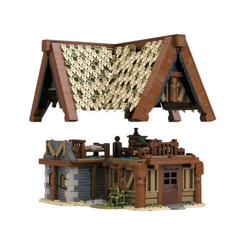 skyrim whiterun breezehome house building kit | the elder scrolls v | moc-206390 - 2