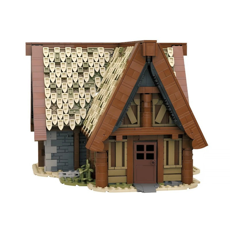 skyrim whiterun breezehome house building kit | the elder scrolls v | moc-206390 - 5