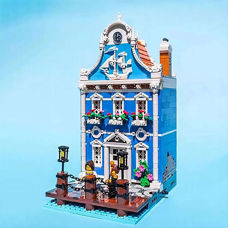 sleepless nights bay - captain's house building set | moc-152596 - 3