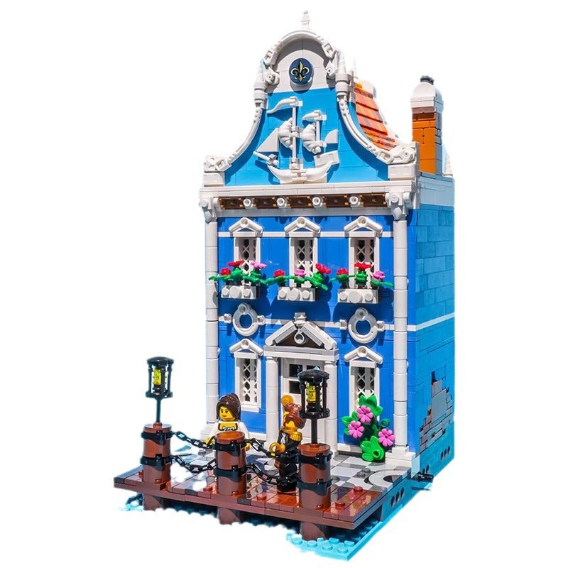 sleepless nights bay - captain's house building set | moc-152596 - 5