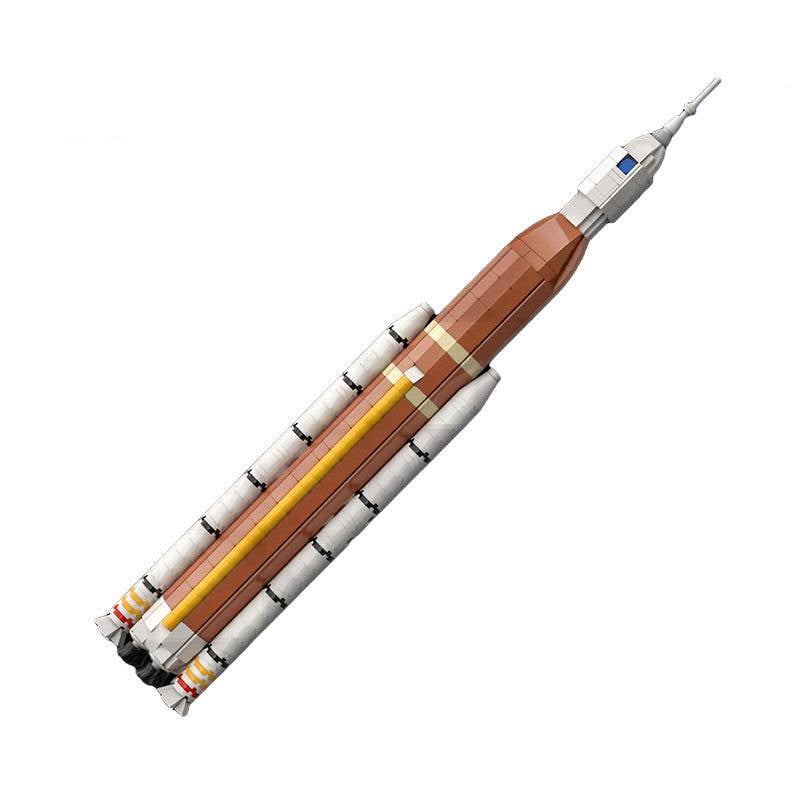 SLS Block 1 Rocket MOC Building Kit | 1:220 Scale Space Model – ToBricks