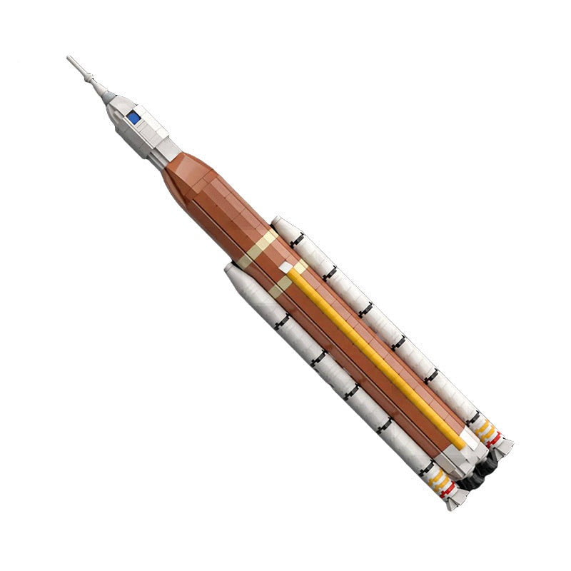 SLS Block 1 Rocket MOC Building Kit | 1:220 Scale Space Model - 2