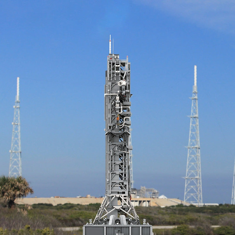 SLS Mobile Launcher MOC Building Kit | Space Exploration Structure Model - 3