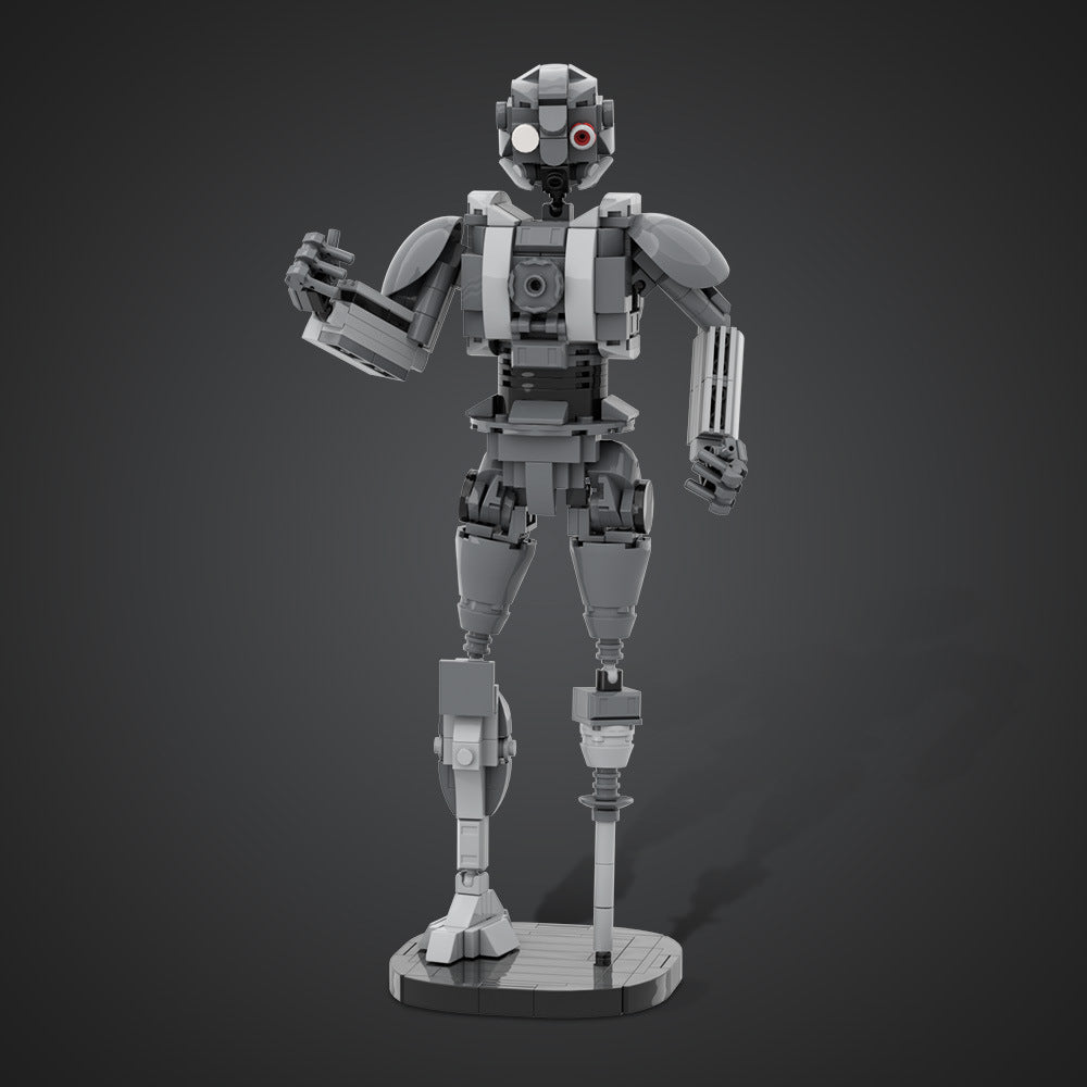 sm-33 mecha building set | skeleton crew | lego compatible - 3