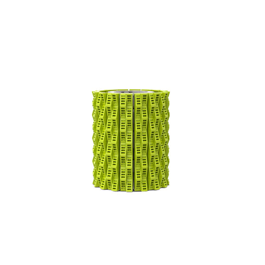 small and round green flower vase building kit | moc-181924 - 3