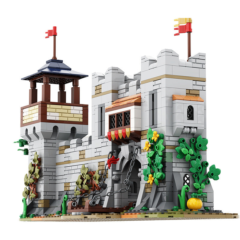 small lion knights' castle building set | moc-137562 - 3